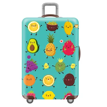 

Cute Fruit Style Thicker Travel Luggage Protective Cover Suitcase Case Travel Baggag Elastic Luggage Cover 18-32inch Suitcase