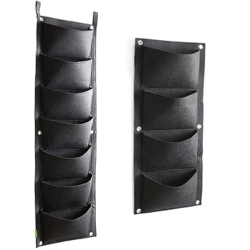 

Felt Vertical Planter Wall Mounted Root Control Bag