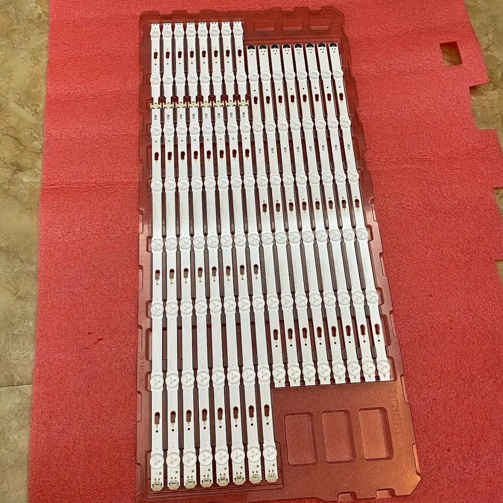 LED Backlight Strip For Samsung UE65JU7000U UE65KU6100K UE65KU6100W UE65KU6170U UE65KU6172U 2