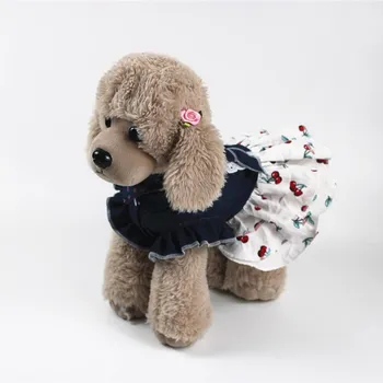 

Dog Dresses Cat Dress Summer Pet Dress Cat Doggy Princess Skirt Cat Dog Teddy Denim Skirt Spring Fashion Jean Pet Clothes
