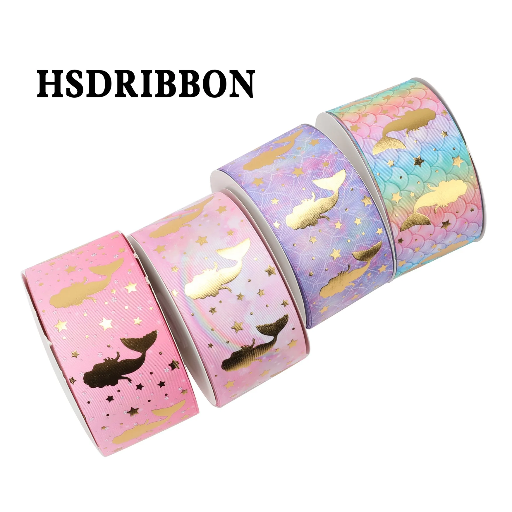 

HSDRIBBON 75mm 3inch hsd-design custom Popular Pattern on Grosgrain Ribbon