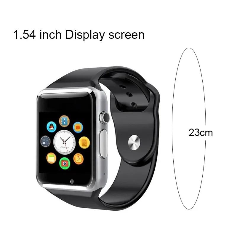 HESTIA A1 наручные часы Bluetooth Смарт часы спортивные Шагомер с сим-камерой Smartwatch для Android HUAWEI Apple samsung часы