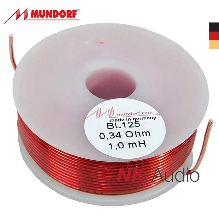 2 Pz/Lotto Mundorf Mcoil Aircore · Filo Di Rame Serie 1.25Mm Air Core Divisore Induttore 99.997% Spedizione Gratuita