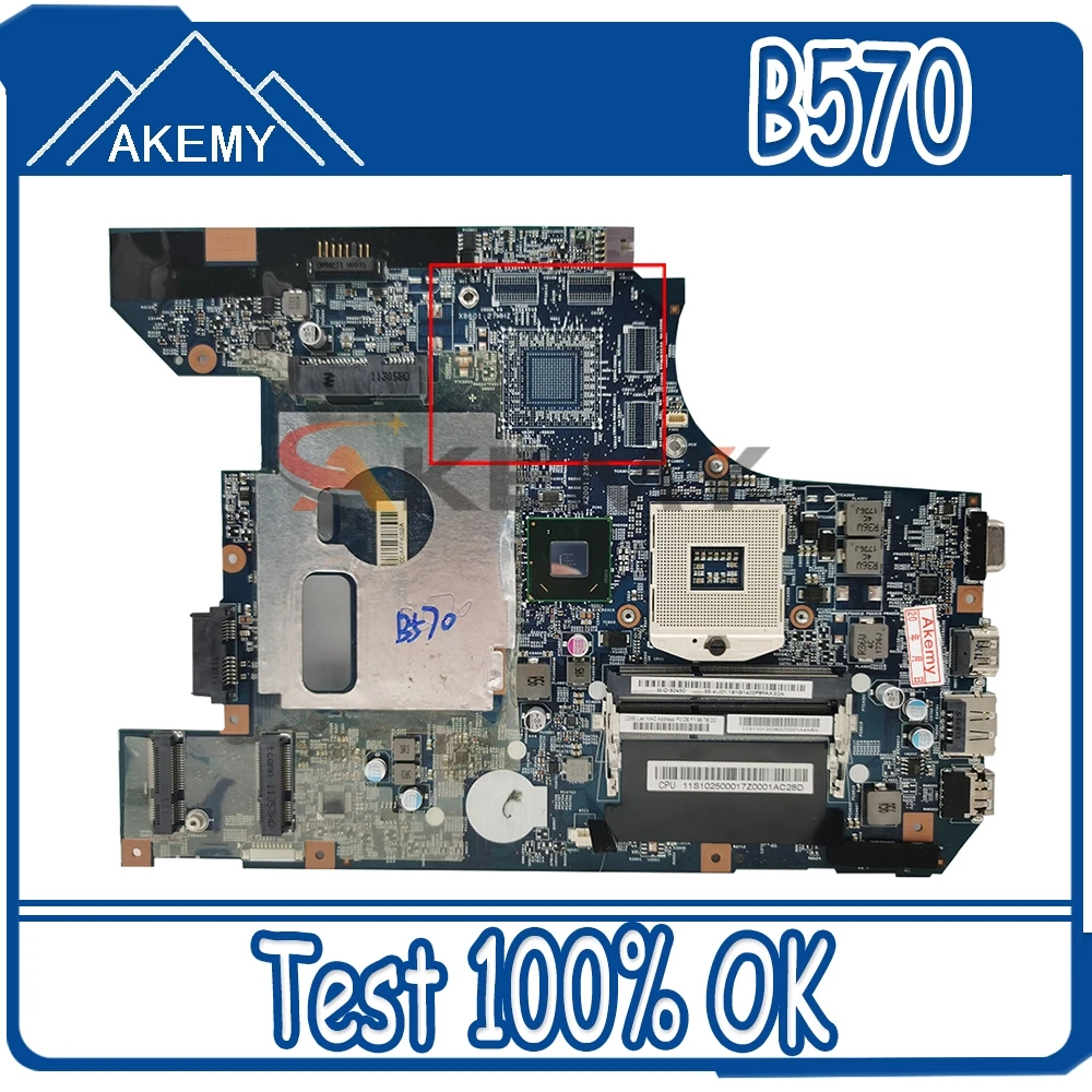 Материнская плата для ноутбука LENOVO Ideapad B570 V570 материнская 10290-2 48 4pa01. 021 11S11013536ZZ HM65
