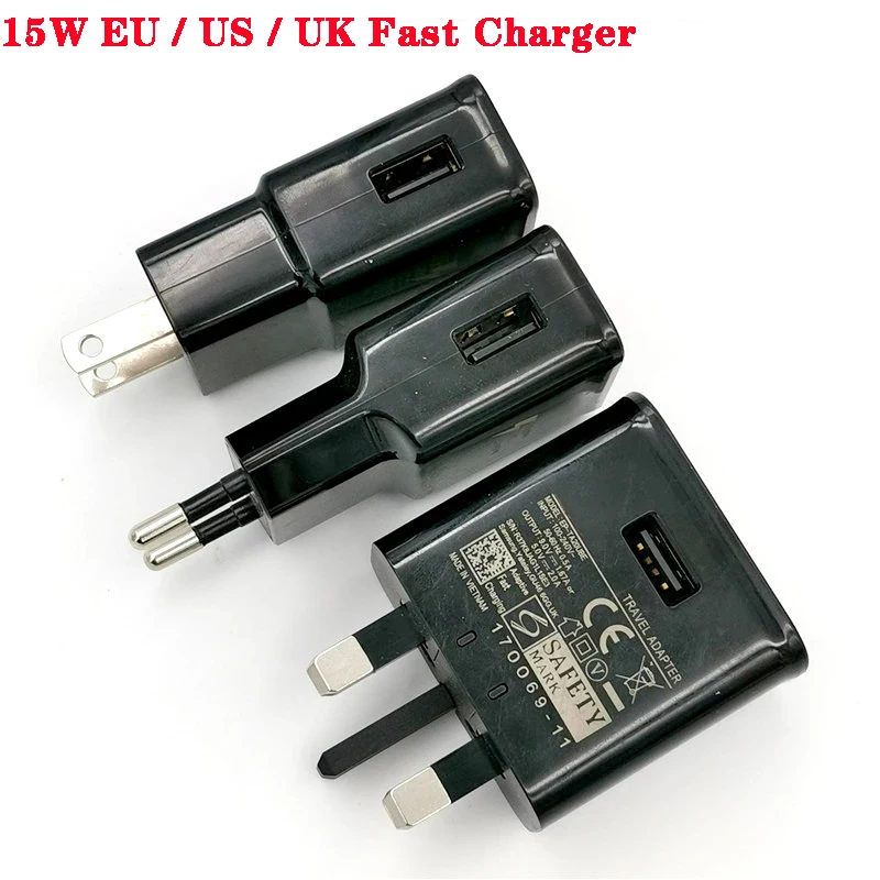 10 шт. 9 в 15 Вт ЕС США Великобритания Usb Адаптивное быстрое зарядное устройство