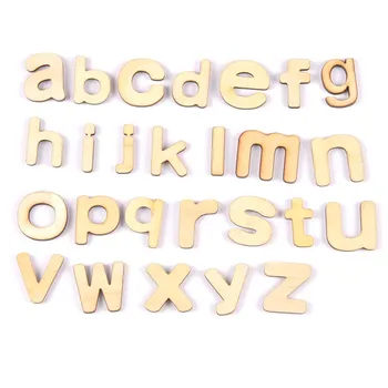 Lowercase Wood Letter Set 2