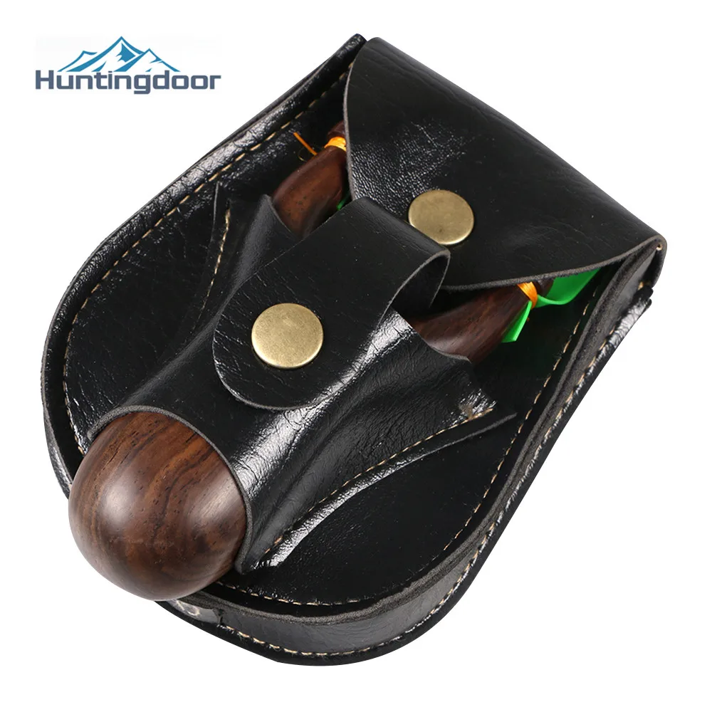 Slingshot-Bag Magnet-Pill Sandalwood Hunting with Flat Rubber-Band Outdoor Portable-Set