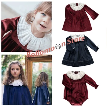 

BoBomoon 2019 Autumn Toddler Girl Dress Beautiful Princess Party Dresses Thanksgiving Christmas Dress Kids Dresses for Girls