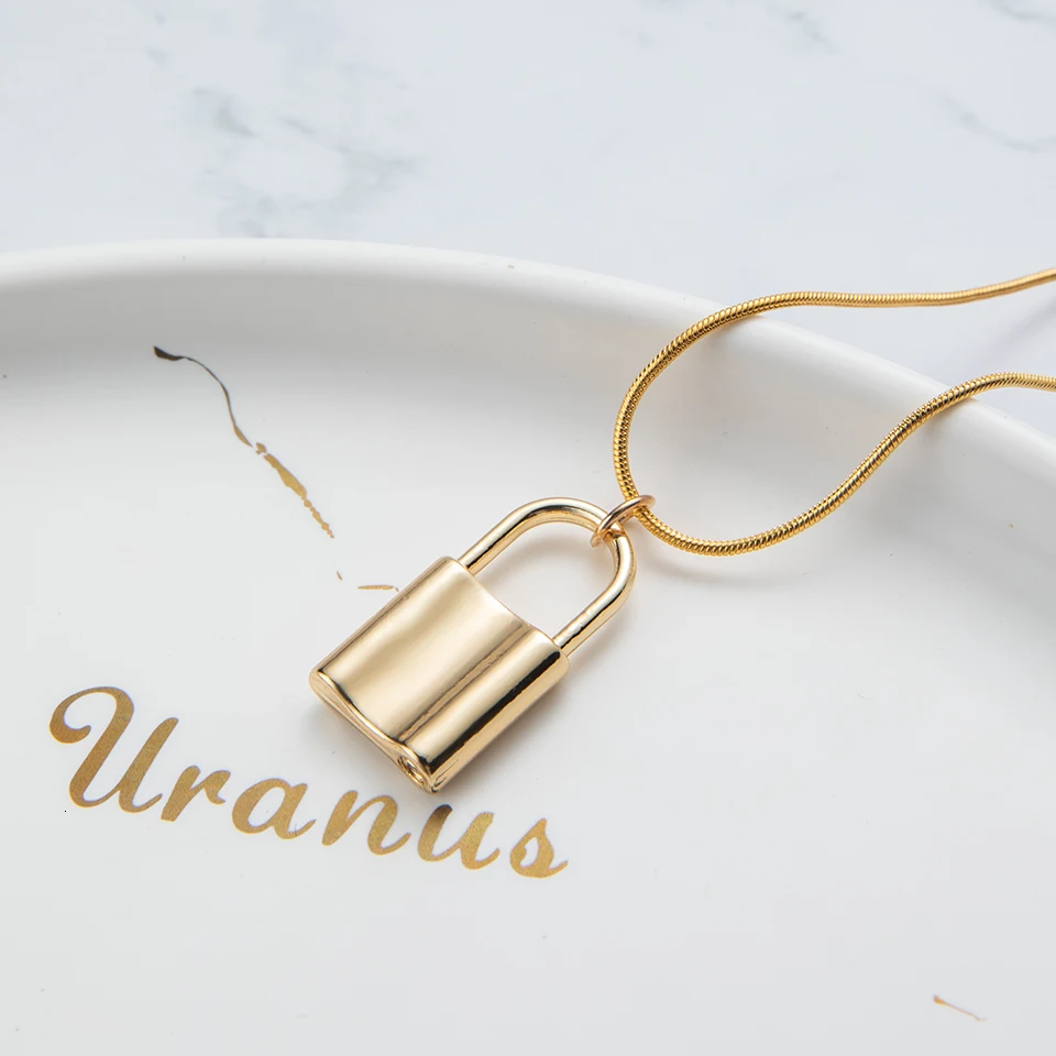 Women Necklace Cartoon Fruit Flowers Cat Sea Star Choker Necklaces&Pendants For Girls Children Gold Chain Fashion Jewelry Gifts (101)