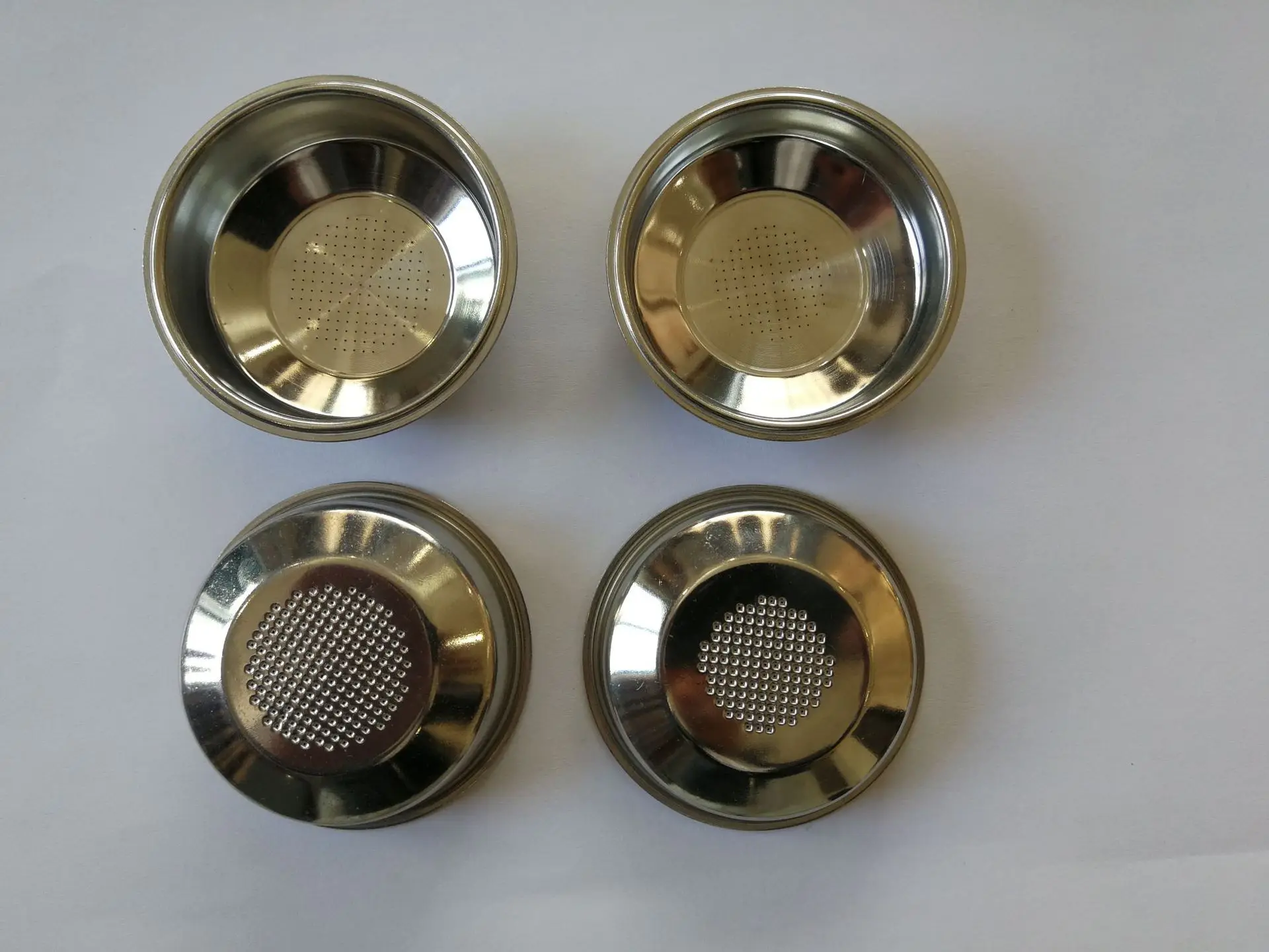 

51mmStainless Steel Coffee Tea Filter Basket for Espresso Coffee Machine Accessories Non Pressurized Single Double Powder Bowls
