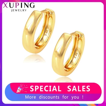 

Xuping Fashion Colorful Jewelry Elegant Romantic Pure Gold-color Plated Earrings for Women Christmas Gifts 80350