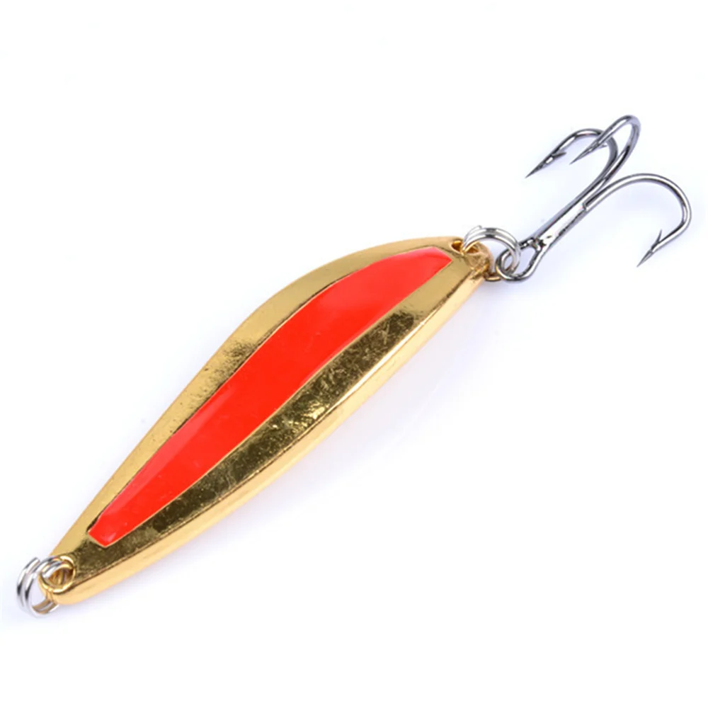 1PCS Trolling Metal Sequined Fishing Lure5g/7g/10g Artificial Bait Spoon Minnow Hard Lure Wobbler Baits tackle | Спорт и развлечения