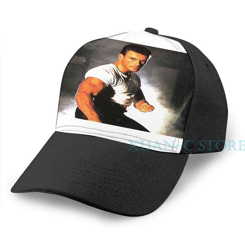 Баскетбольная Кепка Jean-Claude Van Damme для мужчин и женщин, модная черная шляпа унисекс с принтом
