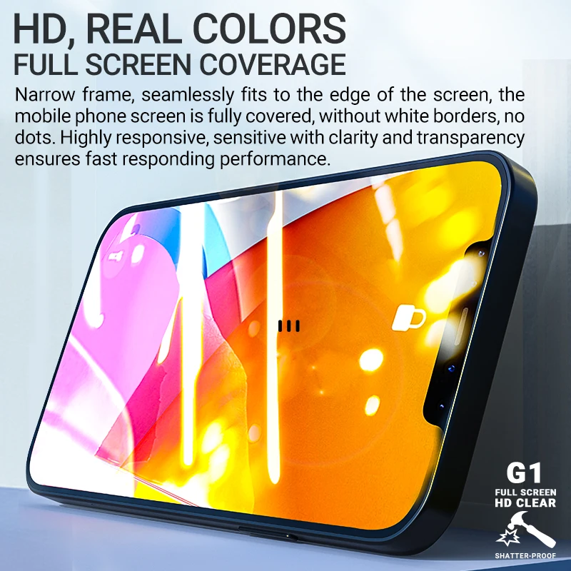 iPhone 12 / mini / Pro / Pro Max screen protector A21 tempered glass -  HOCO