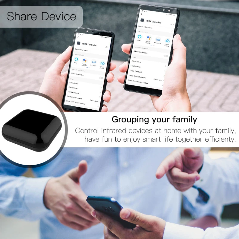 Tuya/Smart Life WiFi + RF IR Smart Remote Control ler Appliances контроль голосового управления работа через