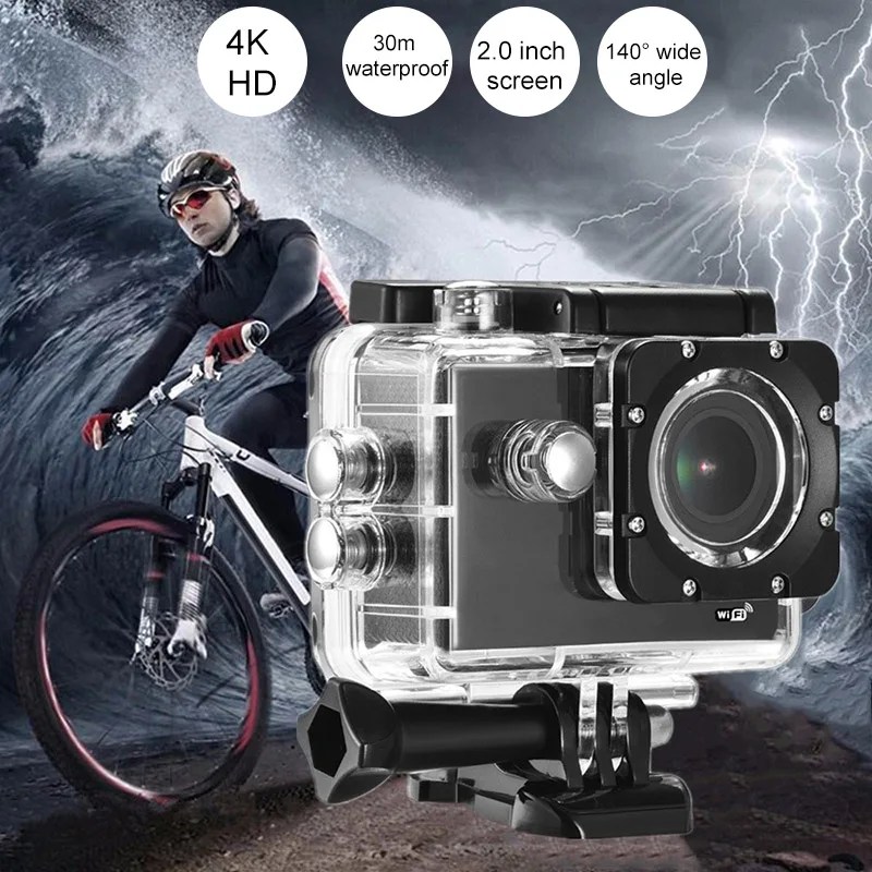Горячая мини Спорт камеры водонепроницаемый 4K Беспроводной интеллектуальный HD Смарт камера для наружного BUS66