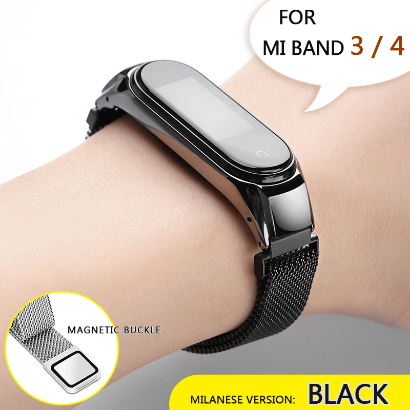 017A Протектор/браслет mi band 3 4 ремешок для Xiaomi mi band 4 3 ремешок/браслет для mi Band 4 3 ремешок металлические ремни из нержавеющей стали - Цвет: 017A