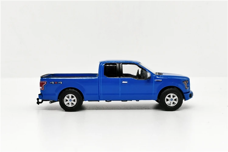 Greenlight 1: 64 Ford F-150 Синий пикап без коробки