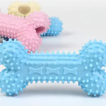 

3PCS Pet Dog Toys Cartoon Pet Bone Rods with Thorns Toys Pet Dog Molar Toys Large Size Pet Bone Rods Chewing Toys for Cat Dog