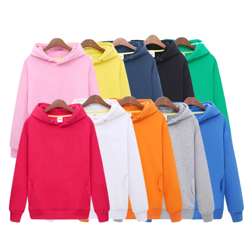 Hoodies Sweatshirts Men Woman Children's Fashion Solid Color Red Black Gray  Pink Hip Hop Hoody Family Sweatshirt Pullover - Family Matching Outfits -  AliExpress