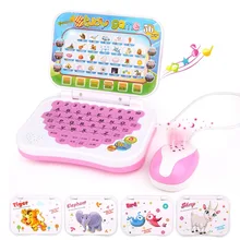 Для ноутбука китайский английский Обучающий компьютер игрушка для мальчика Девочка Дети