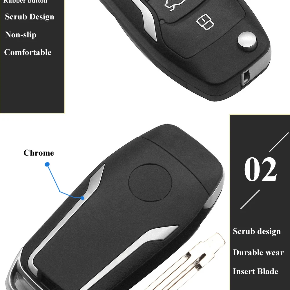 Keyforkess Modificato di Vibrazione di Chiave Dell'automobile 433Mhz ID67 per Toyota Hilux Fortuner Camry Yaris Vios Innova Tokai Riki A Distanza Fob CODICE FCC: b44TA - H4d399507cede4aaeb72b82baa02c2b93b