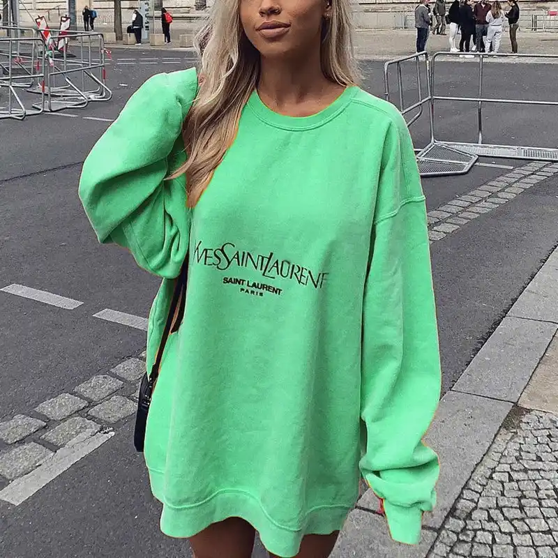 oversized american sweatshirt