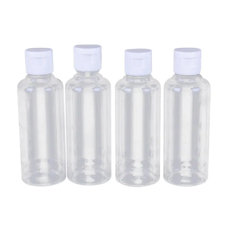 1PC Girls Makeup Organizer Travel Portable Clear Transparent Cosmetic Bottle Packing Storage Box Plastic Bottles 2019 | Дом и сад