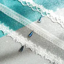 Doreen Box, новое модное Белое Кружевное колье-чокер, ожерелье для элегантных девушек, Свадебная вечеринка, банкет, femme, ювелирные изделия, Mujer