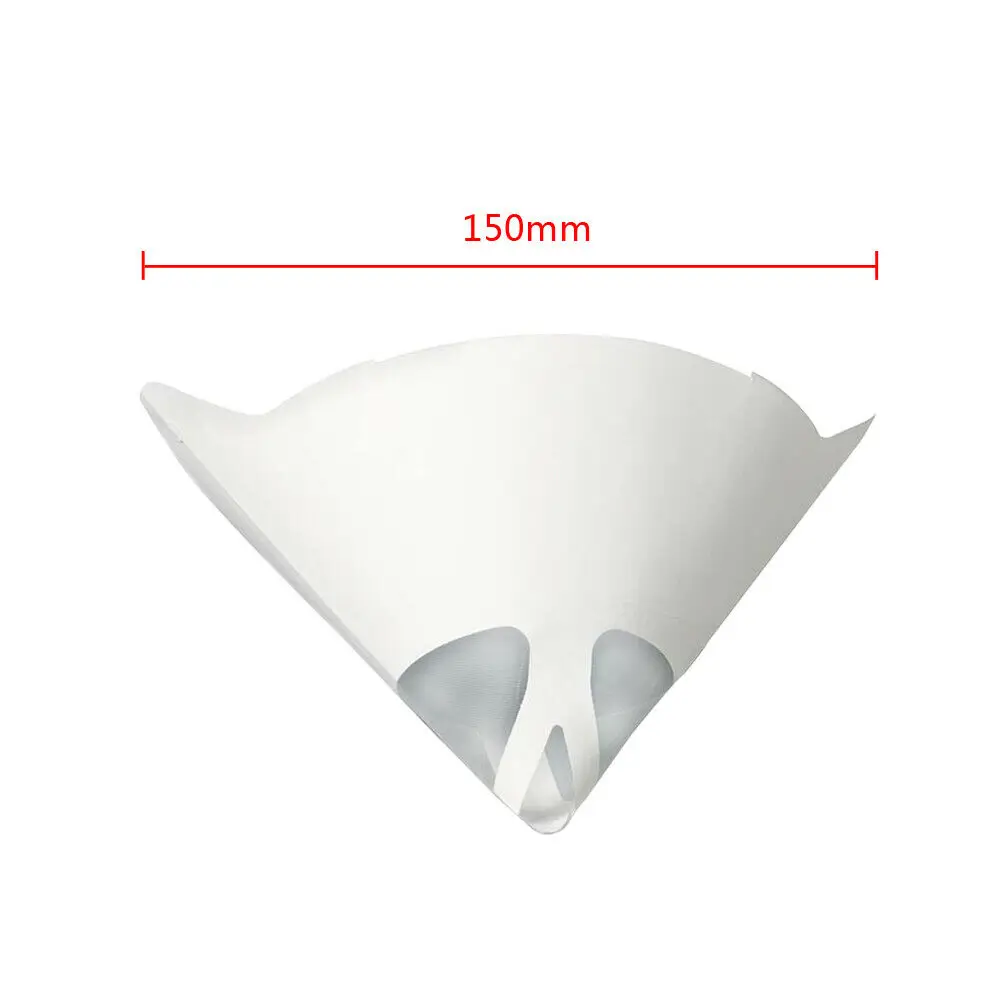 Mesh Conical Nylon Micron Paper Paint Strainer Filter Purifying Straining Cup Funnel Disposable Paper 100 Mesh Paint Filte 50pcs Paint Filter