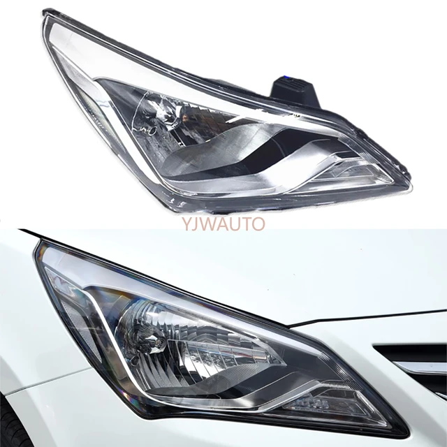 Halogen Headlights For Hyundai Verna 2014 2015 2016 Car Headlamp