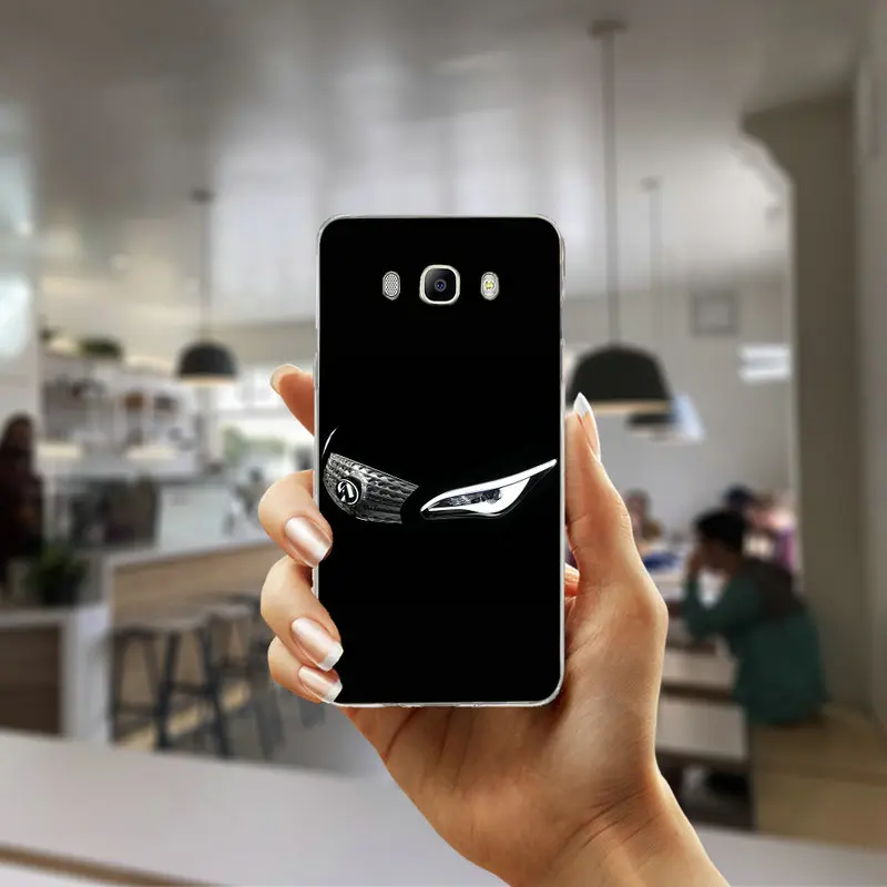 Модный автомобиль Infiniti логотип мягкий ТПУ чехлы для сотового телефона сумка для samsung Galaxy Note 2 3 4 5 8 S2 S3 S4 S5 Mini S6 S7 S8 S9 Edge Plus