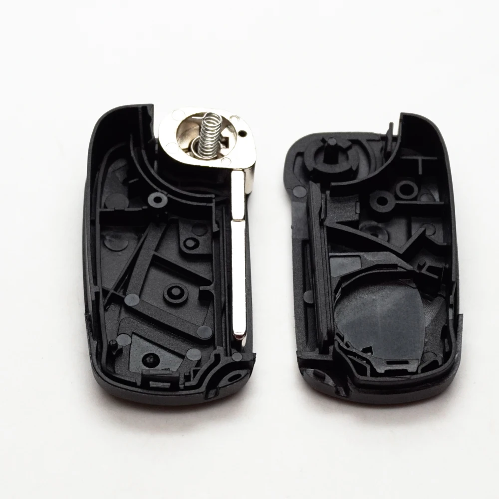 Cocolockey Replacement Flip Car Key Shell for Ford KA MK2 Remote Fob 3 Button 2008 -