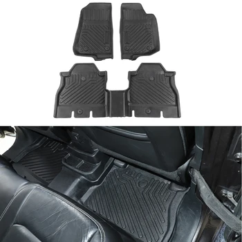 

4Doors Floor Mats for Jeep Wrangler JL 2018+ Car Foot Mat Pad Auto Interior Protective Accessories For Jeep Gladiator JT 2020