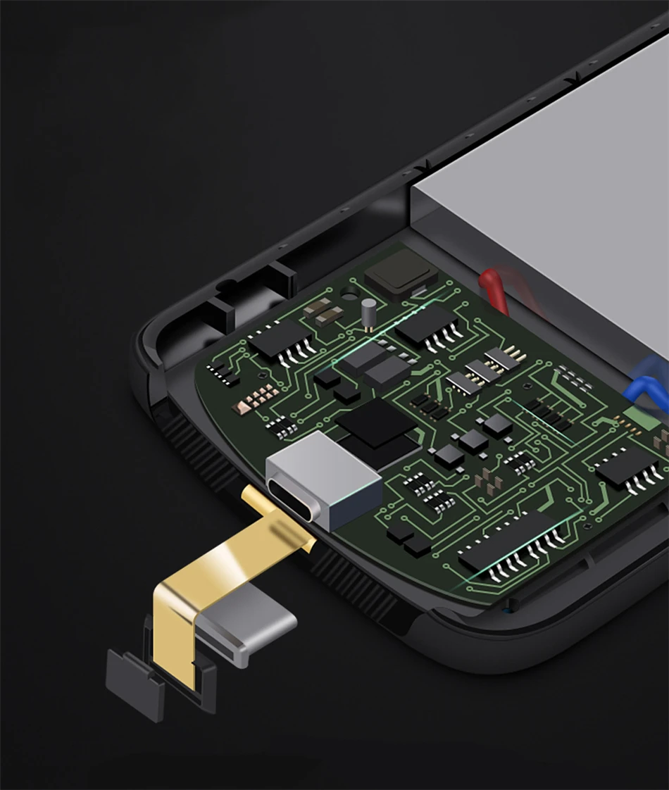 Аккумулятор чехол для huawei P30 5000mah внешний аккумулятор зарядное устройство чехол для huawei P30 Pro зарядное устройство чехол