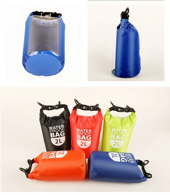 Borsa Impermeabile Folgtek 15L Per Rafting - PVC Resistente, Per Kayak, Pesca E Campeggio - Foto 4