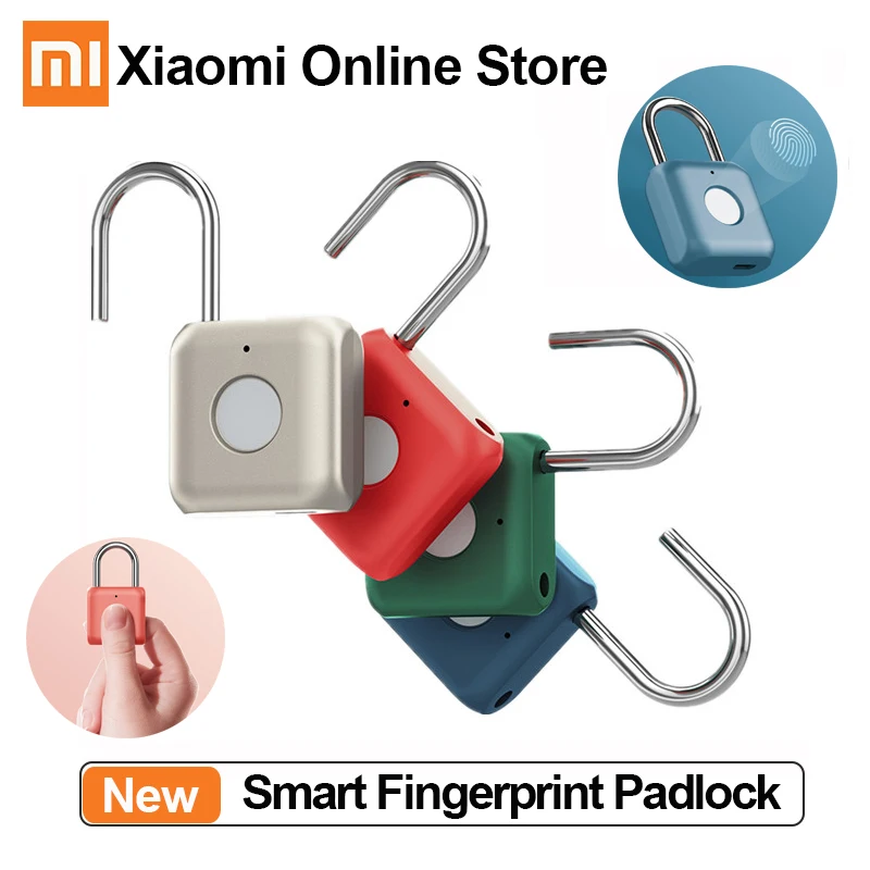 Xiaomi Mijia, умный замок с отпечатком пальца, котенок ...