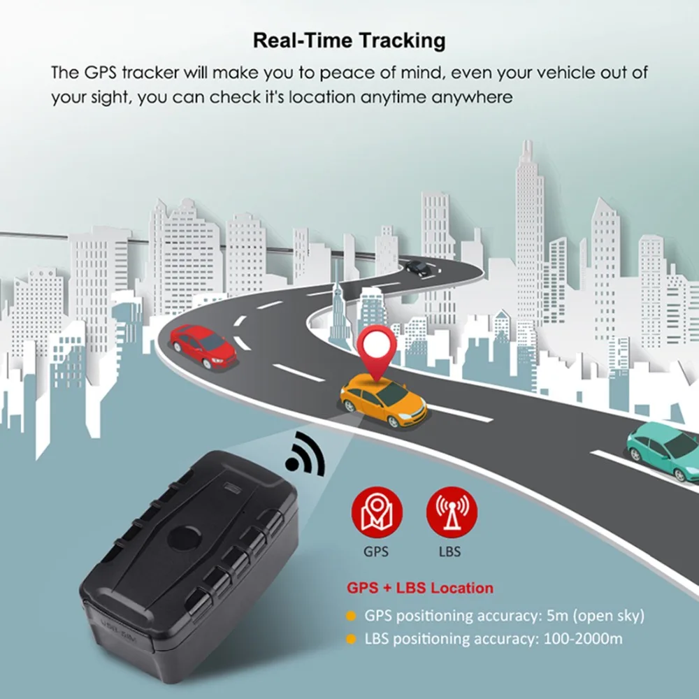 TKSTAR 3g gps трекер 240 дней в режиме ожидания водонепроницаемый Магнит автомобильный гусеничный GSM локатор голосовой монитор Geofence бесплатное программное обеспечения для отслеживания