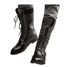 SAGACE/Мужские ботинки в байкерском стиле; зимние ботинки с нескользящей подошвой и низким каблуком в западном стиле; мужские высокие ботинки; мотоботы