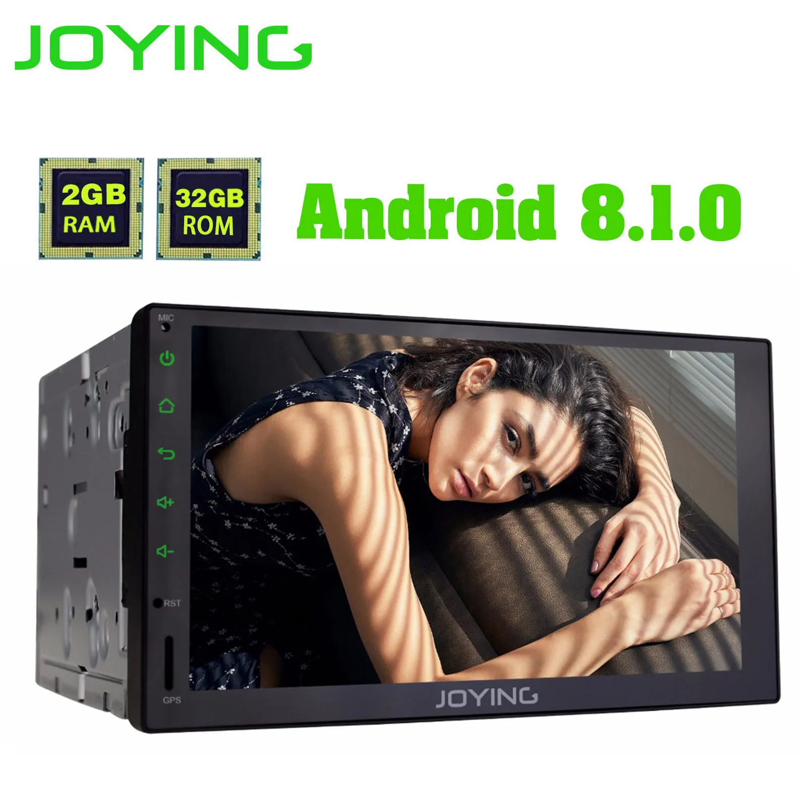 Excellent JOYING Octa 8 Core Android 8.1 2GB RAM 32GB ROM 7" Car Autoradio GPS Universal 2 din Car Radio HD player head unit Eu Warehouse 2