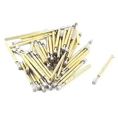 

50Pcs P75-H2 1.3mm 9-Point Crown Tip Spring PCB Testing Contact Probes Pin