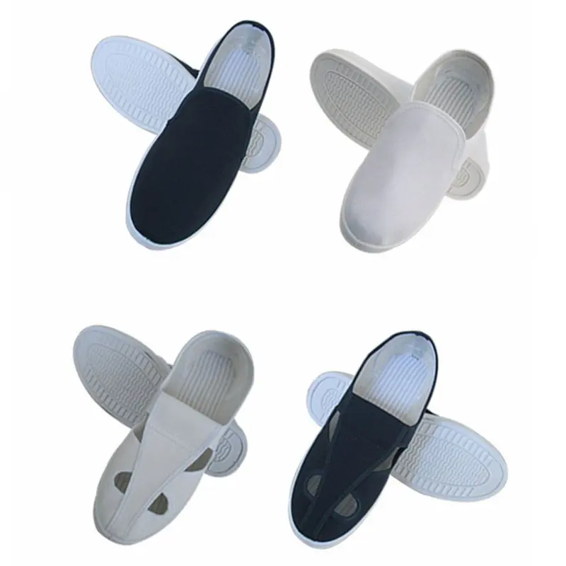 

Anti-static Insulation Shoes Canvas Material Unisex Labor Safety Protection Non-slip Sole Lightweight Breathable Working Shoes