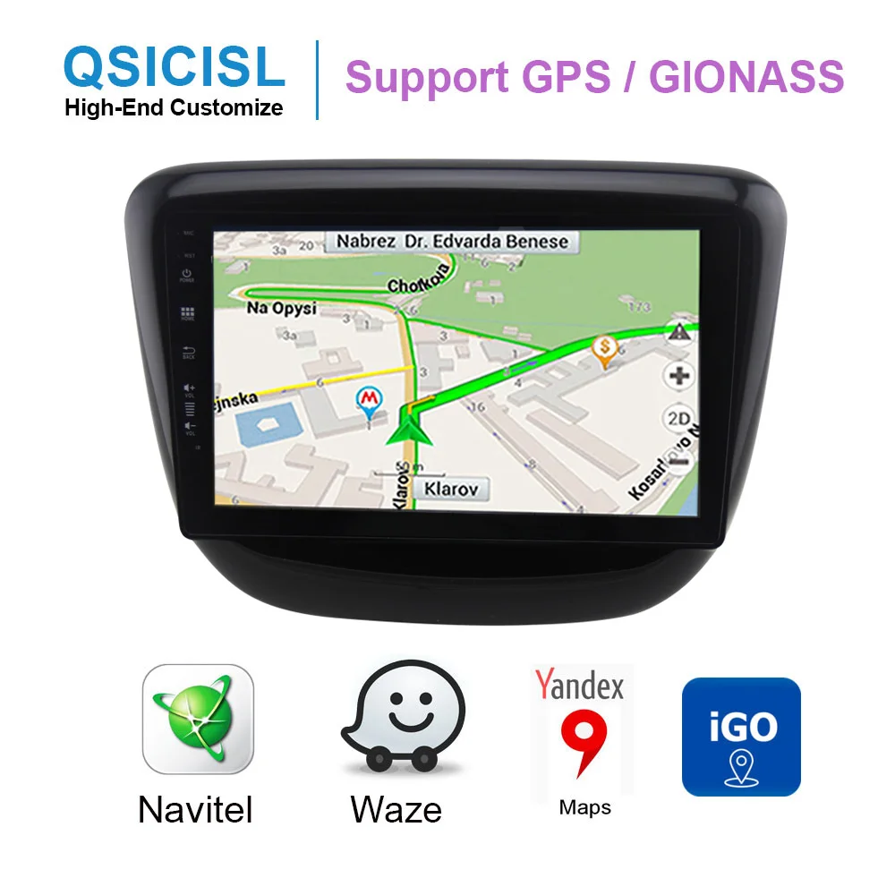" ips Android 8,1 автомобильный Радио мультимедийный плеер для Chevrolet Kovaz Автомагнитола 1 din четырехъядерный SWC WIFI gps Навигация стерео