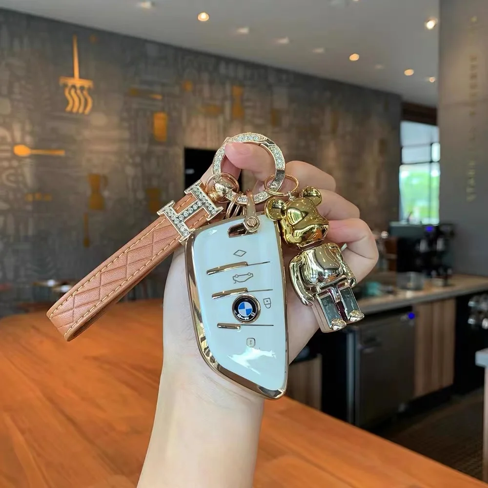 Cover Chiave/telecomando per BMW Key Sheathing 528 Five Series 530 X1 X2 X3 X4 X5 X6 - H4d3aeee42d7c4b5eb33e89ea15d90076L