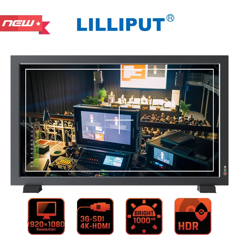 LILLIPUT PVM210S Новый 21 5 дюймовый SDI Профессиональный Высокая яркость - Цена: 43 269,70 - 51 940,99 руб.