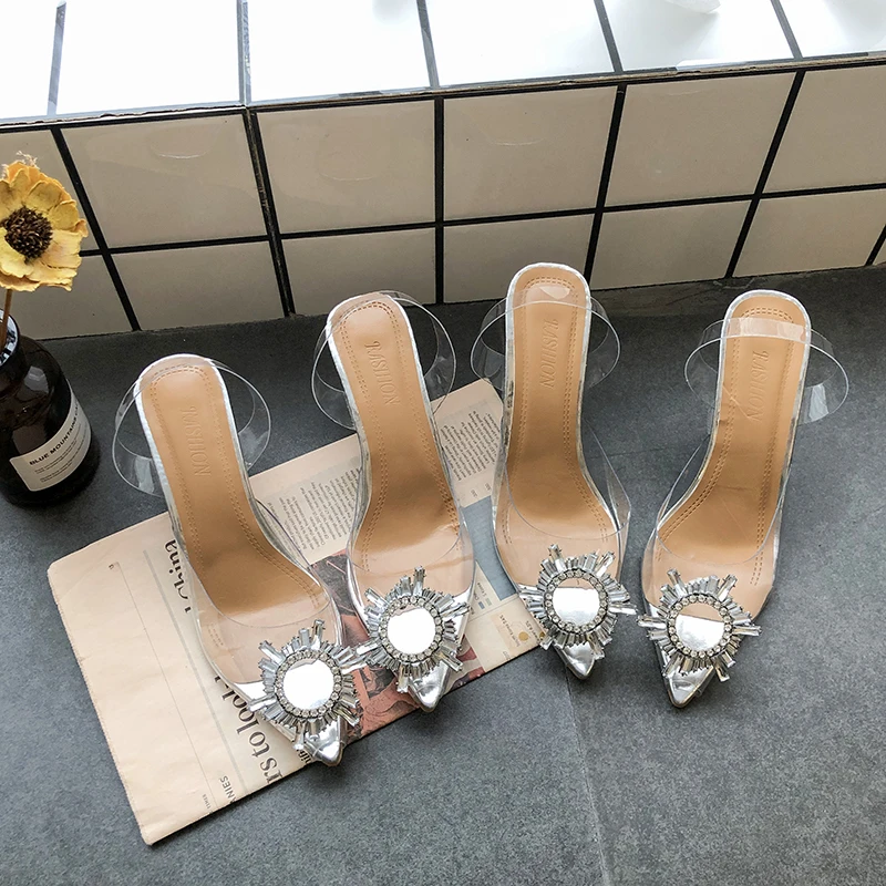 

2020 new ladies fashion sandals personality wild mature sexy work daily party wedding belt high heel shoes for female U23-01
