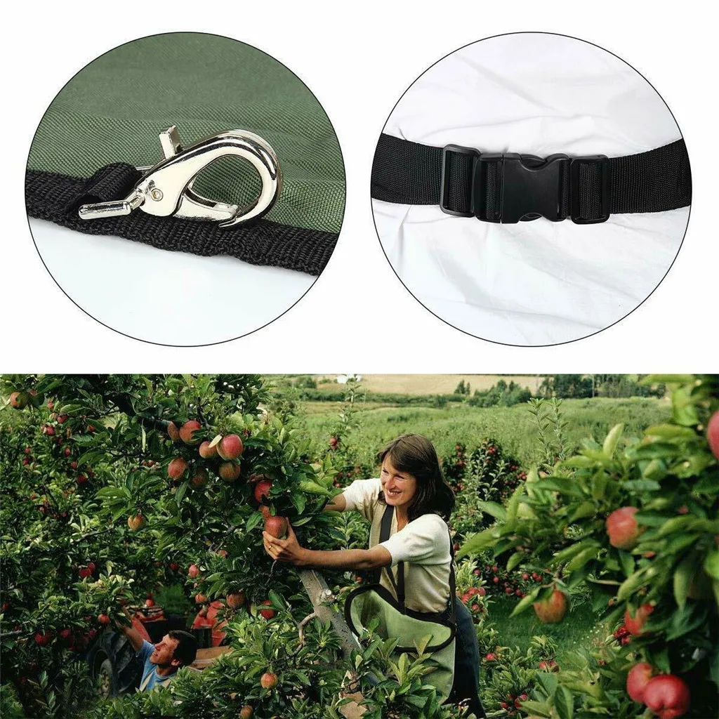 High Quality Multifunctional Garden Harvest Picking Apron Storage Bag Fruit Holder Organizer Drop Shipping Home& Garden