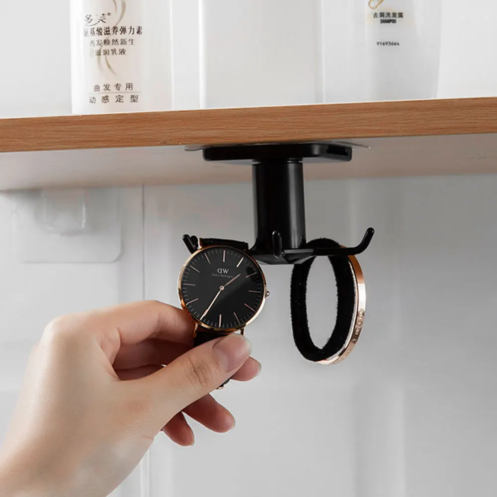 Kitchen Storage Hook Wall Mounted Rotate Kitchenware Organizer Rack Spoon Holder Cupboard Shelf Wall Door Hanging Key Hook Hot Kitchen Storage Hook Wall Mounted Rotate Kitchenware Organizer Rack Spoon Holder Cupboard Shelf Wall Door Hanging Key Hook Hot