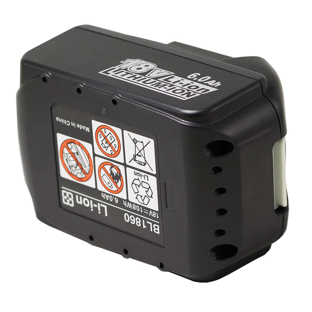 Doscing 18V 6000mAh BL1860 сменные батареи с светодиодный индикатором для Makita BL1850 BL1840 BL1830 BL1850 BL1820 батареи