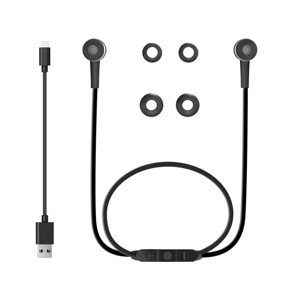 Bluetooth 4 1 Wireless Headset In Ear Earphones Neck Hook with Mic Sports Neckband Earbuds Waterproof for IOS Android Mobile Pho